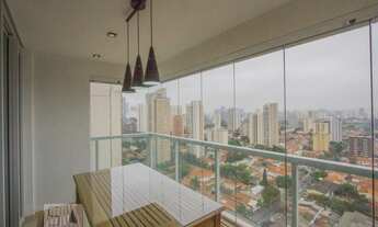 Imagem 1: Locação Cond Code Berrini mobiliado 1 dorm 1 vaga Brooklin