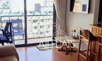 Imagem: Flat com 1 dormitório para alugar, 49 m²