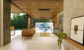 Imagem 5: Casa Condomínio 4 suítes, espaço gourmet e piscina com borda infinita à venda, 380 m² por