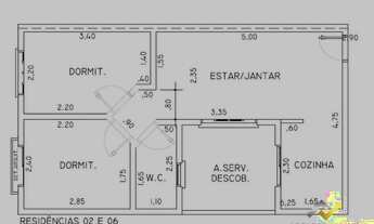 Imagem 2: Apartamento com 2 dormitórios à venda, 45 m² por R$ 279.000,00 - Vila Príncipe de Gales