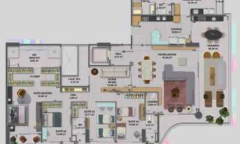 Imagem 5: Sofisticação e conforto em um único imóvel. Península 280
