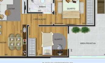 Imagem 4: Lançamento no Jaraguá.2 quartos, elevador, opção área privativa em Jaraguá - Belo Horizont