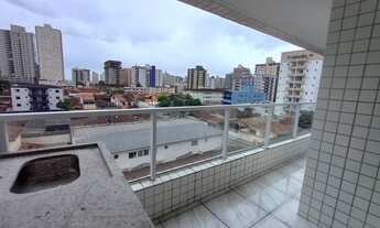 Imagem 2: Apartamento NOVO para locação com 62mts com 2 quartos em Guilhermina - Praia Grande - SP