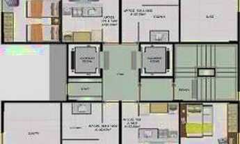 Imagem 6: Apartamento para aluguel possui 53 metros quadrados com 2 quartos