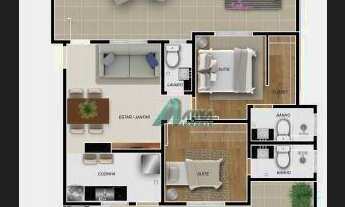 Imagem 2: Apartamento à venda, 61 m² por R$ 533.980,00 - Santa Efigênia - Belo Horizonte/MG