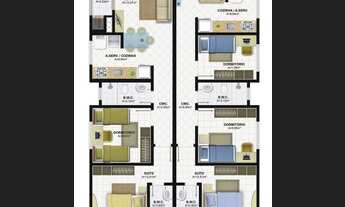 Imagem 2: Apartamento para venda tem 93 metros quadrados com 3 quartos em Pagani - Palhoça - SC