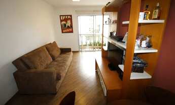 Imagem 2: Lindo apartamento MOBILIADO com 01 dormitório, varanda e 1 vaga, excelente localização!