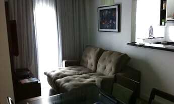 Imagem 2: Apartamento com 1 dormitório para alugar, 53 m² por R$ 2.158,00/mês - Nova Gerti - São Cae