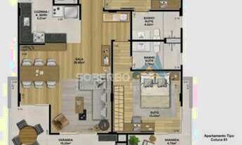 Imagem 4: TERESÓPOLIS - Apartamento Padrão - AGRIÕES