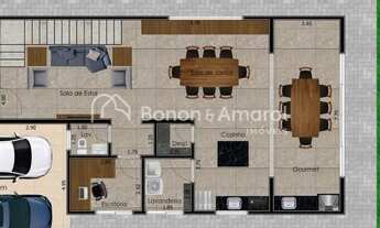 Imagem 6: Casa em condomínio no Condomínio Vita Verdi, de 3 quartos à venda, Jardim Pinheiros - Vali