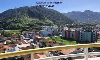 Imagem 2: Apartamento 1 quarto, com varanda, vista para o mar e serra - Jd. Aguapeú - Mongaguá