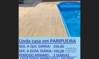 Imagem: Linda casa com piscina em Paripueira