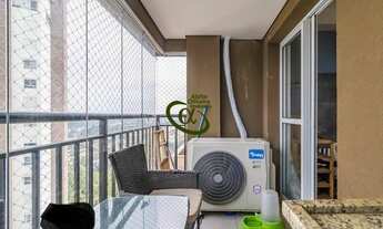 Imagem 7: Venda ou locação- Lindo apartamento com varanda gourmet em Alphaville