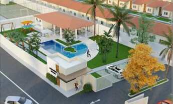 Imagem 3: Casa de condomínio térrea para venda tem 51 metros quadrados com 2 quartos