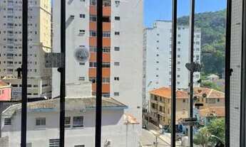 Imagem 4: Sala Living para aluguel tem 40m² com 1 quarto em José Menino - Santos - SP