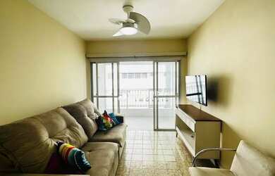 Imagem 4: Apartamento com 2 dormitórios à venda, 80 m² por R$ 430.000 - Praia das Astúrias - Guarujá