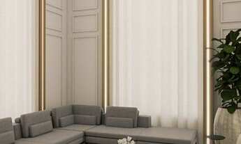 Imagem 6: Casa térrea no condomínio Florais Itália estilo neoclássica - Cuiaba - MT