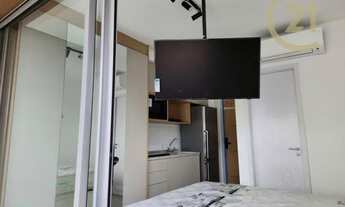 Imagem 3: Apartamento com 1 dormitório para alugar, 28 m² por R$ 4.500,01/mês - Pinheiros - São Paul