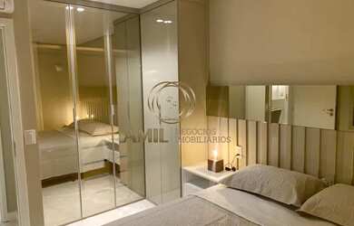 Imagem 6: LM ¹ AP01897 Aluga Apartamento Apartamento, 1 Dormitório, Mobiliado, 57m², Sacada