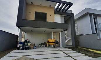 Imagem: Casa de condomínio sobrado em fase de acabamento