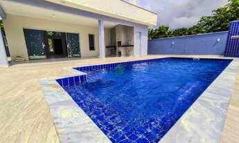 Imagem 6: Casa Nova conceito aberto 3 suítes com Piscina fino acabamento em Condomínio Fechado pront