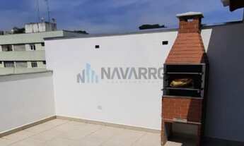 Imagem 3: COBERTURA FRENTE NA VILA ASSUNÇÃO - 100m², terraço com lavabo e churrasqueira