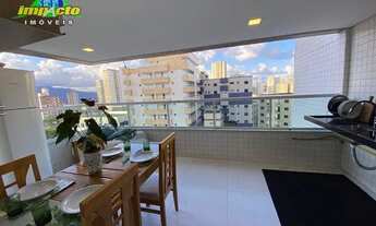 Imagem 2: Apartamento com 3 dormitórios à venda, 110 m² por R$ 890.000,00 - Caiçara - Praia Grande/S