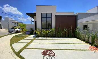 Imagem 6: Casa térrea em um terreno de esquina. Design moderno com muita qualidade e bom gosto!