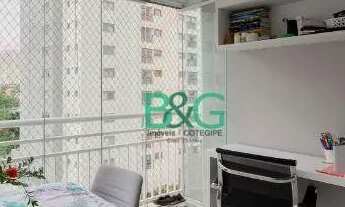 Imagem 6: Apartamento com 2 dormitórios à venda, 65 m² por R$ 854.000 - Santo Amaro - São Paulo/SP