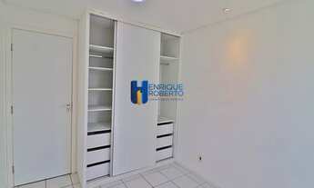 Imagem 7: Alugo apartamento nascente no edf Cap de Vile, c/ 70 mts, 2 quartos (1ste c/ closet) + vag