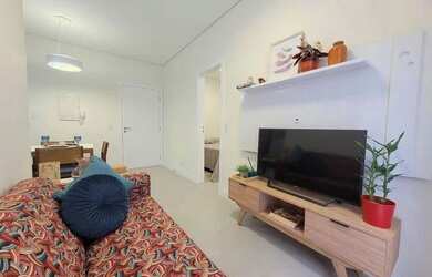 Imagem 2: Apartamento mobiliado 1 dormitório para alugar, 45 m² por R$ 5.091/mês - Pinheiros - São P