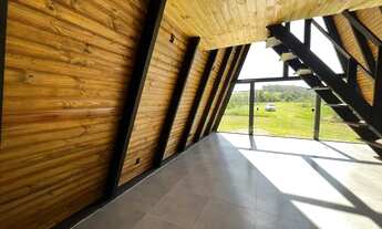 Imagem 2: Sítio com cabana contemporânea meia hectare com açude