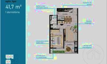 Imagem 2: Apartamento com 1 dormitório à venda, 41 m² por R$ 217.486,35 - Praia da Maranduba - Ubatu