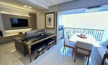 Imagem 6: Apartamento em Alphaville 100% mobiliado 3 Dormitórios 4 vagas fino acabamento