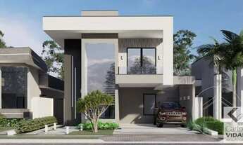 Imagem 2: Sobrado com 3 dormitórios à venda, 220 m² por R$ 1.280.000,00 - Residencial Malibu - Caçap