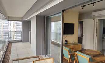 Imagem 2: Condominio Habitart - 2 suítes, lavabo, sacada, mobilhado, 2 vagas