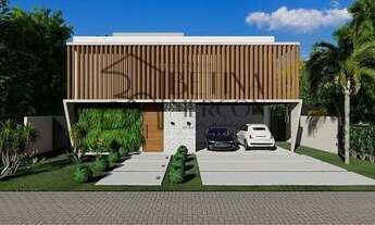 Imagem 2: VENDE Casa duplex em construção design moderno e área gourmet com piscina. Alphaville Cos