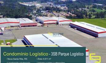 Imagem: Galpão para alugar em Nova Santa Rita/RS