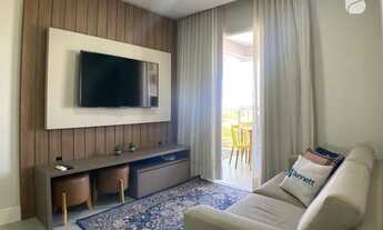 Imagem 7: Imóvel de alto padrão, 2 dormitórios sendo 1 suíte, sacada com churrasqueira, todo mobilia