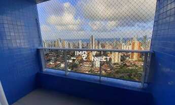 Imagem 6: Apartamento com 3 dormitórios para alugar, 80 m² por R$ 2.474/mês - Brisamar - João Pessoa