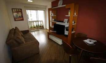 Imagem 1: Lindo apartamento MOBILIADO com 01 dormitório, varanda e 1 vaga, excelente localização!