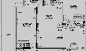 Imagem: Apartamento para venda com 91 metros quadrados