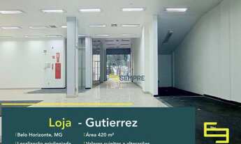 Imagem: Loja para alugar, 420 m² - Gutierrez