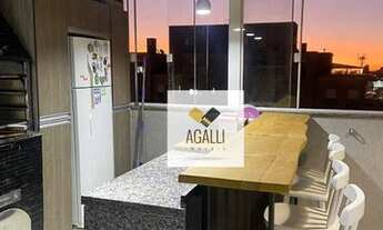 Imagem 2: Cobertura com 3 dormitórios à venda, 131 m² por R$ 535.000,00 - Xaxim - Curitiba/PR