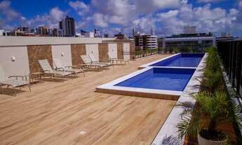 Imagem 2: Oportunidade única, apartamento à venda com 60 m², vista mar, em Cabo Branco - João Pessoa