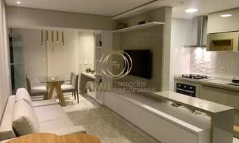 Imagem 3: LM ¹ AP01897 Aluga Apartamento Apartamento, 1 Dormitório, Mobiliado, 57m², Sacada