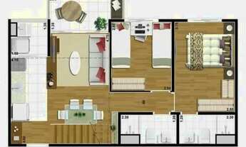 Imagem 5: Pechincha 69 M2 - 3 dorms) - FRANÇA