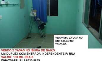 Imagem: Vendo 2 casas no Ibura de baixo (vídeo