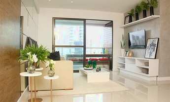 Imagem: Apartamento em boa viagem com 136m² e área