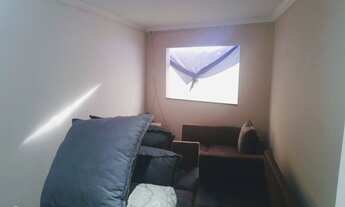 Imagem 2: Casa no bairro Jardim Natal, parte alta, 3 quartos, sala, cozinha, banheiro, sacada e terr